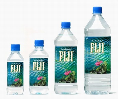 drinking fiji water