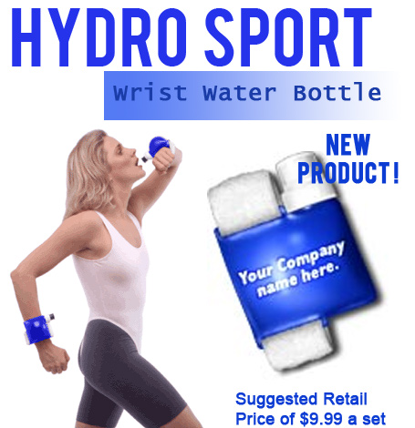 Hydro Sport Wrist Water Bottle